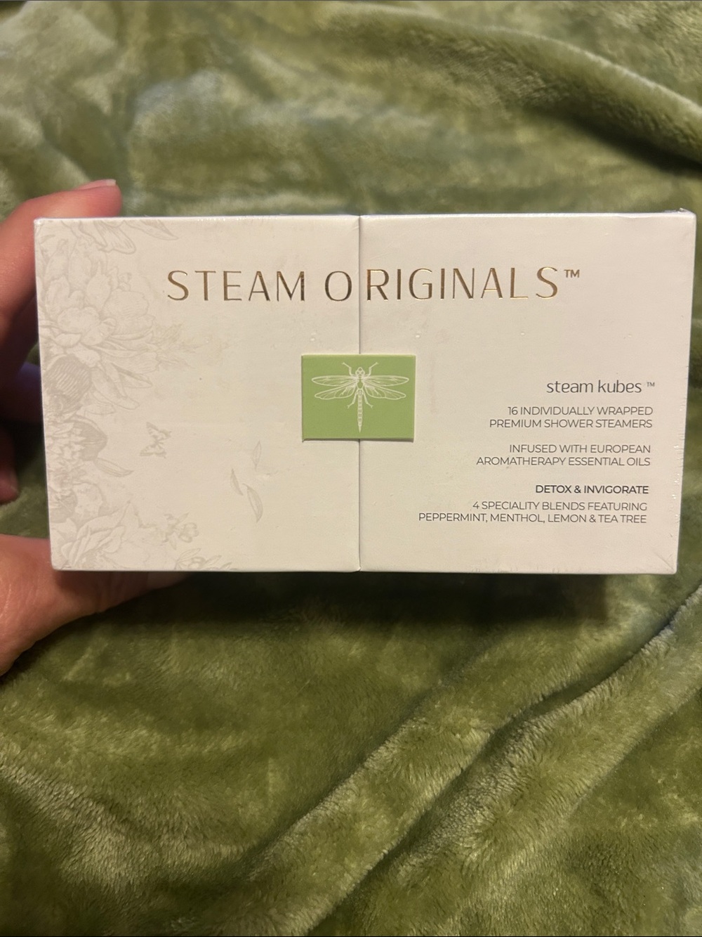 Steam Kubes Shower Steamers - Detox & Invigorate 16 cubes